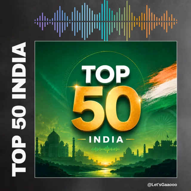Top 50 India playlist cover